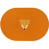Image de Trixie Mr. Fox Set de Table antidérapant en Silicone pour Enfant Doux, Durable et Facile à Nettoyer Parfait pour Le sevrage mené par bébé, l'heure des Repas et Les Jeux - Respectueux de