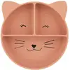 Image de Assiette ventouse compartiments Mrs. Chat
