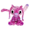 Image de Disney Lilo et Stitch Angel, Xmas, Peluche de 25 cm, édition de Noël, Convient aux Enfants dès Les Premiers Mois de Vie