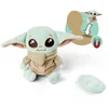 Image de Disney Grogu Peluche d'épaule, 12 cm, Convient dès Les Premiers Mois de Vie