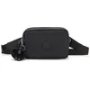 Image de Kipling ABANU MULTI Petit sac à bandoulière convertible en sac de taille, Black Noir (Noir)