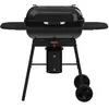 Image de Barbecook Magnus Premium barbecue charbon de bois, grill barbecue, avec table, 85x64x110cm