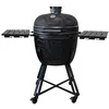 Image de Barbecook Barbecue Kamado Kamal 2.0 Griller, Fumer, Cuire à la Vapeur, rôti, Extra Large Mat, 138x84x123cm, Noir