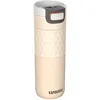 Image de Kambukka Mug de voyage isotherme (500 ml)   Thermos anti-fuite : technologie Snapclean®   Idéal pour boissons chaudes et froides   Fond antidérapant   Acier inoxydable   Modèle « ETNA Grip Barely