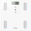 Image de Haepi Pèse Personnes Impédancemètre En Verre Analyse Corporelle, Masse Mus IMC Et Kcal- Design Et précis Piles Incluses Garantie 15 Ans