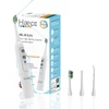 Image de Haepi Julia   Brosse à dents électrique sonique 3-en-1 | Brossage + Jet interdentaire + Nettoyage des gencives | 48 000 vibrations/min | Rechargeable par USB | Pour gencives sensibles et porteurs d’orthodontie