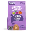 Image de Edgard Cooper Croquettes pour Chiens et Chiots, (Saumon et Dinde 12 kg), Viande Fraîche et Ingrédients Naturels, Sans Céréales, Sans Sucres Ajoutés