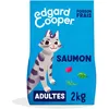 Image de Edgard Cooper Croquettes pour Chat Stérilisé, Adulte, Saumon 2kg, Sans céréales, Viande fraîche, Nourriture naturelle, Croquette Riche en protéines, Sans sucres ajoutés