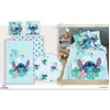 Image de Parure Housse de couette enfant en polycoton STITCH bleu 140 x 200 cm