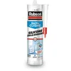 Image de Rubson Bain & Cuisine, Mastic Silicone, Joint salle de bain, Cartouche 280ml, Blanc