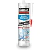 Image de Rubson   Mastic Bain & Cuisine Silicone Anti-Moisissures Transparent (cartouche de 280 ml)   Mastic sanitaire à base de silicone   Étanche renforcé en antifongique
