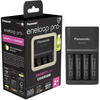 Image de Panasonic Chargeur SmartPlus Eneloop pro BQ-CC55+ 4 piles AA rechargeables Eneloop Pro 2500mAh
