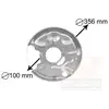 Image de VAN WEZEL Déflecteur, disque de frein pour MERCEDES-BENZ: Classe E, Classe CLK, Classe C, 129 Series, Classe SLK, 124 Series (Ref: 3029373)