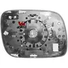 Image de VAN WEZEL Verre de rétroviseur, rétroviseur extérieur pour VOLKSWAGEN: Touareg (Ref: 5846837)