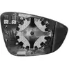 Image de VAN WEZEL Verre de rétroviseur, rétroviseur extérieur pour VOLKSWAGEN: Jetta, Eos, Passat, Scirocco (Ref: 5849838)