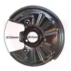 Image de VAN WEZEL Déflecteur, disque de frein pour VOLKSWAGEN: Golf Cabriolet (Ref: 5768374)