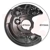 Image de VAN WEZEL Déflecteur, disque de frein pour VOLKSWAGEN: Eos, New Beetle, Scirocco & SKODA: Yeti (Ref: 7606377)
