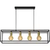 Image de Lucide RUBEN - Suspension - 4xE27 - Noir