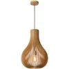 Image de LUCIDE BODO - Suspension - Ø 38 cm - 1xE27 - Bois clair