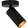 Image de LUCIDE CLUBS - Spot plafond - 1xGU10 - Noir
