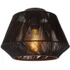 Image de LUCIDE JESSICA - Plafonnier - Ø 30 cm - 1xE27 - Noir