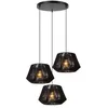 Image de LUCIDE JESSICA - Suspension - Ø 35,5 cm - 3xE27 - Noir