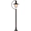 Image de LUCIDE ARUBA - Lanterne/lampadaire exterieur - Ø 25 cm - 1xE27 - IP44 - Rouille