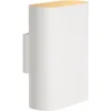 Image de LUCIDE OVALIS - Applique murale - 2xE14 - Blanc