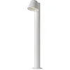 Image de LUCIDE DINGO-LED - Borne extérieur - LED Dim. - GU10-1x5W 3000K - IP44 - Blanc