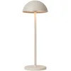 Image de Lucide JOY - Lampe de table Extérieur Rechargeable - Batterie - Ø 12 cm - LED Dim. - 1x1,5W 3000K - IP54 - Blanc