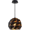 Image de LUCIDE MALUNGA - Suspension - Ø 25 cm - 1xE27 - Noir