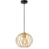 Image de LUCIDE DANZA - Suspension - Ø 25 cm - 1xE27 - Or Mat/Laiton