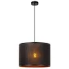 Image de LUCIDE TAGALOG - Suspension - Ø 40 cm - 1xE27 - Noir