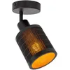 Image de LUCIDE TAGALOG - Spot plafond - Ø 10 cm - 1xE27 - Noir