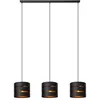 Image de LUCIDE ROSAS - Suspension - 3xE27 - Noir