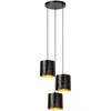 Image de LUCIDE ALMELO - Suspension - 3xE27 - Noir