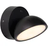 Image de LUCIDE FINN - Applique murale Intérieur/Extérieur - LED - 1x12W 3000K - IP54 - Détecteur Jour/Nuit - Noir