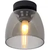 Image de LUCIDE TYLER - Plafonnier Salle de bains - Ø 16,1 cm - 1xG9 - IP44 - Noir