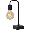 Image de LUCIDE LORIN - Lampe de table - 1xE27 - Noir