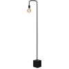 Image de LUCIDE LORIN - Lampadaire - 1xE27 - Noir