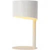 Image de LUCIDE KNULLE - Lampe de table - Ø 15 cm - 1xE14 - Blanc