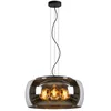 Image de LUCIDE OLIVIA - Suspension - Ø 50 cm - 3xE27 - Fumé