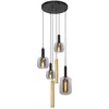 Image de LUCIDE JOANET - Suspension - Ø 65 cm - 4xE27 - Laiton