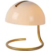 Image de LUCIDE CATO - Lampe de table - Ø 23,5 cm - 1xE27 - Blanc