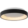 Image de LUCIDE VIDAL - Plafonnier - Ø 28 cm - LED Dim. - 1x20W 2700K - Noir