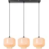 Image de LUCIDE MEDINE - Suspension - 3xE27 - Opalin