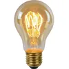 Image de LUCIDE A60 - Ampoule filament - Ø 6 cm - LED Dim. - E27-1x4,9W 2200K - Ambre