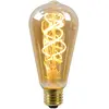Image de LUCIDE ST64 TWILIGHT SENSOR - Ampoule filament - Ø 6,4 cm - LED - E27-1x4W 2200K - Détecteur Jour/Nuit - Ambre