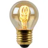 Image de LUCIDE G45 - Ampoule filament - Ø 4,5 cm - LED Dim. - E27-1x3W 2200K - Ambre