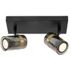 Image de LUCIDE UPTON - Spot plafond - 2xGU10 - Fumé